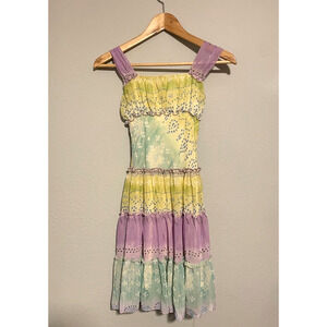 90s glitter layered dress All main image 0